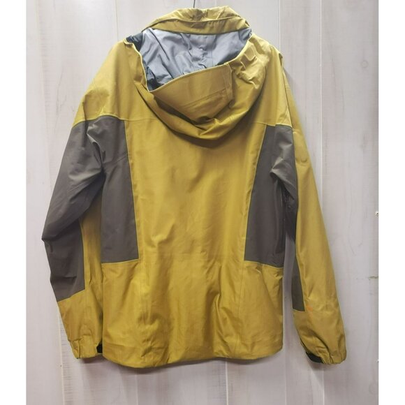 Westcomb Vapor Waterproof Jacket, Mens S, E-Vent w Recco Locator, Gold & Gray - Picture 2 of 13